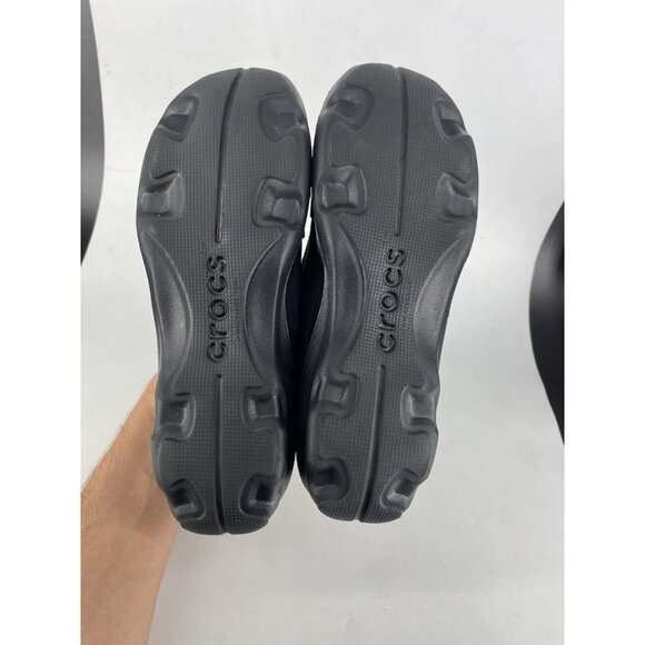 Crocs Womens Busy Day Flat Slip On Shoe Size 9 Cushion Casual Black - Picture 7 of 8